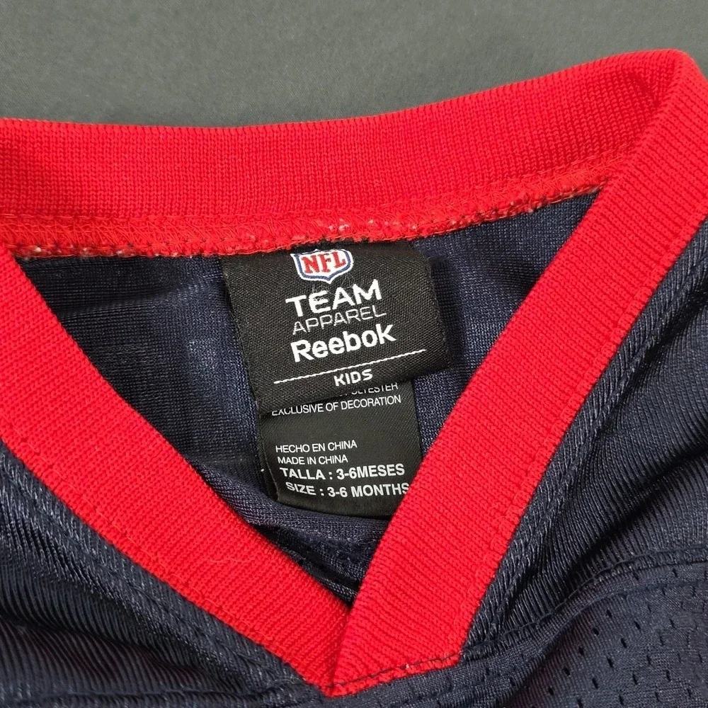 Buffalo Bill Lee Evans # 83 Reebok Baby One Piece‎ 3-6 Months